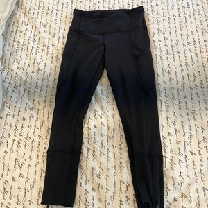 lululemon leggings black with pockets